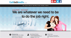 Desktop Screenshot of cashtechmedia.co.uk